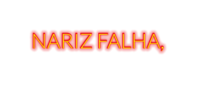 Quando o nariz falha, a vida é impedida de seguir viagem